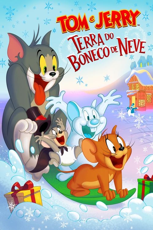 Capa de Tom & Jerry: Terra do Boneco de Neve