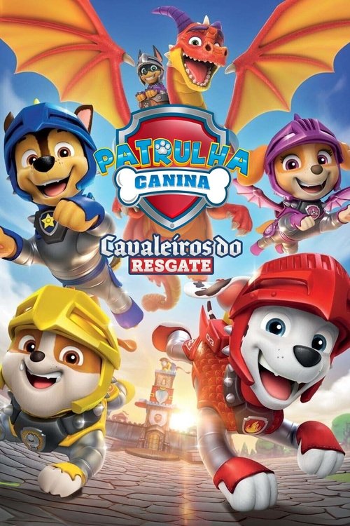 Capa de Patrulha Canina Cavaleiros Do Resgate