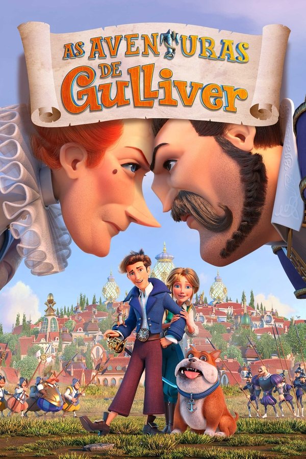 Capa de As Aventuras de Gulliver
