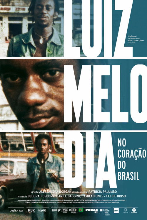 Capa de Luiz Melodia - No Coração do Brasil