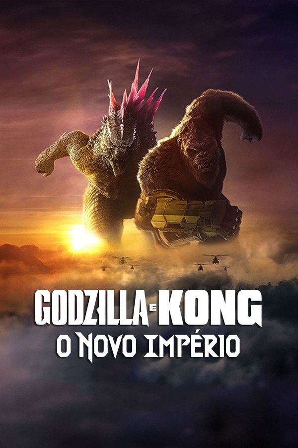 Capa de Godzilla e Kong: O Novo Império