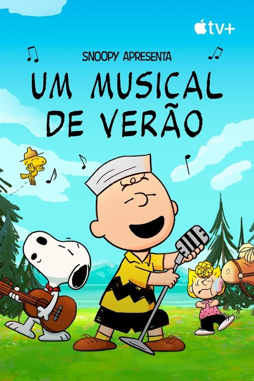 Capa de Snoopy Apresenta - Um Musical de Verão