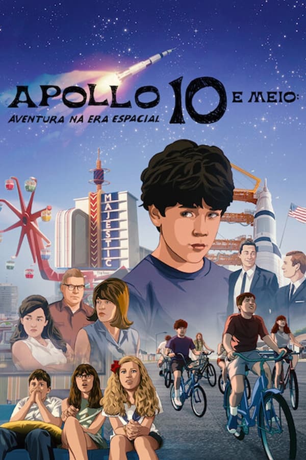 Capa de Apollo 10 e Meio: Aventura na Era Espacial