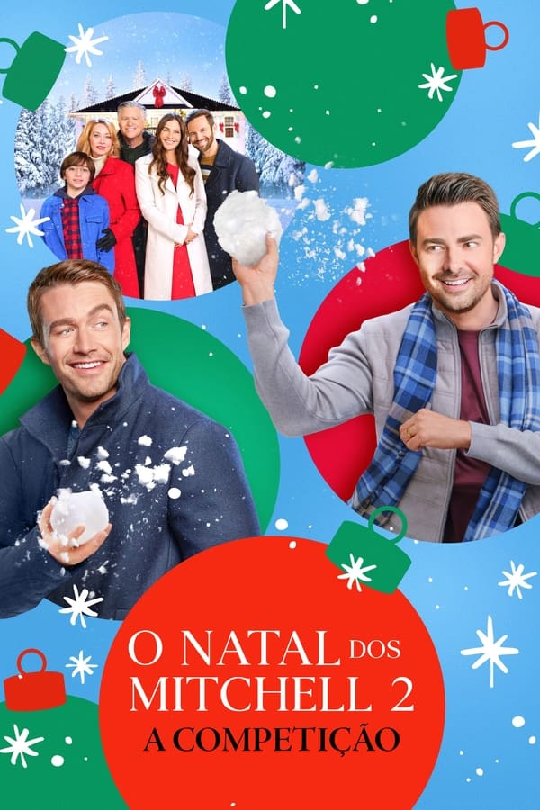 Capa de O Natal dos Mitchell 2: A Competição