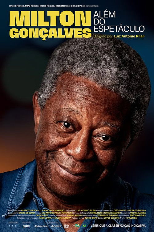 Capa de Milton Gonçalves, Além do Espetáculo