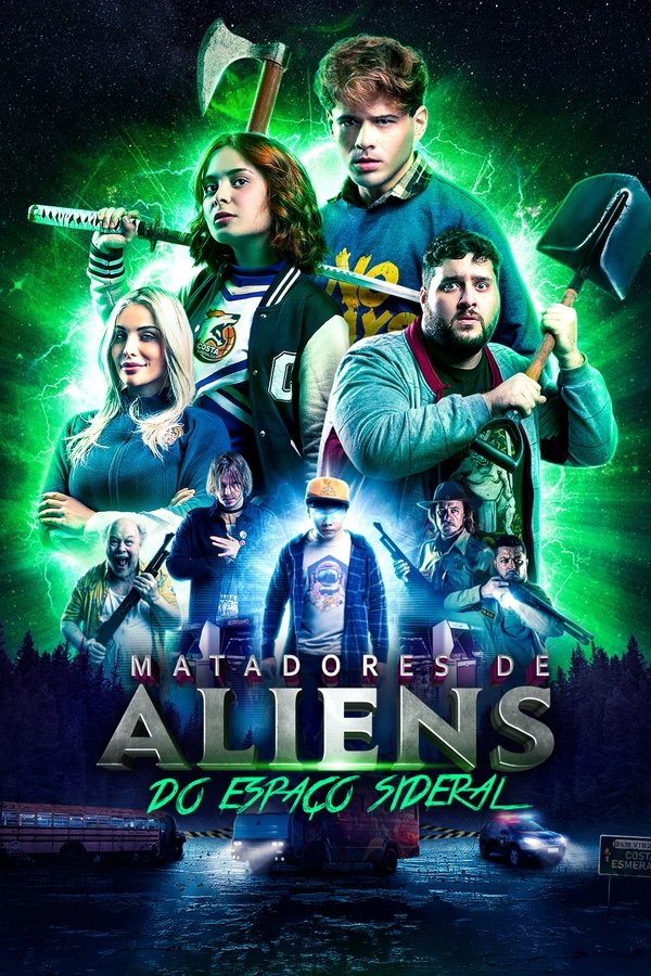 Capa de Matadores de Aliens do Espaço Sideral