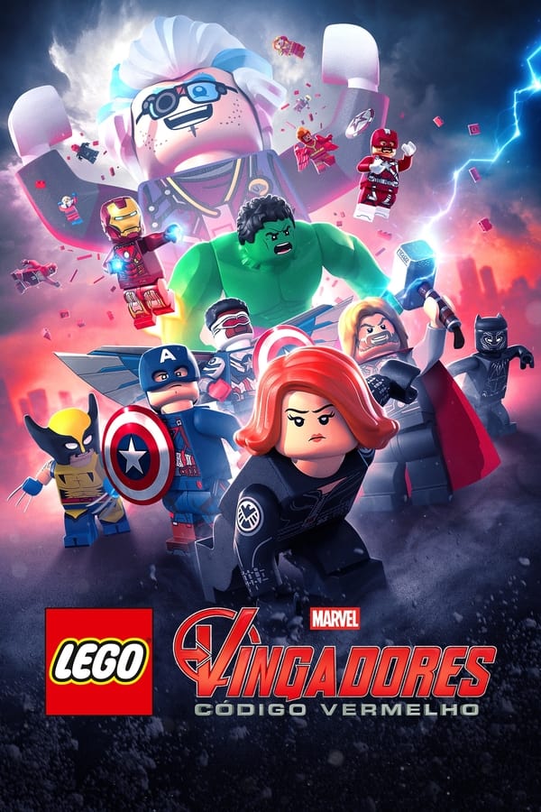 Capa de LEGO Marvel Vingadores: Código Vermelho