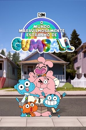 Capa de O Mundo Maravilhosamente Estranho de Gumball