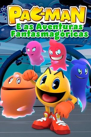 Capa de Pac Man e as Aventuras Fantasmagoricas