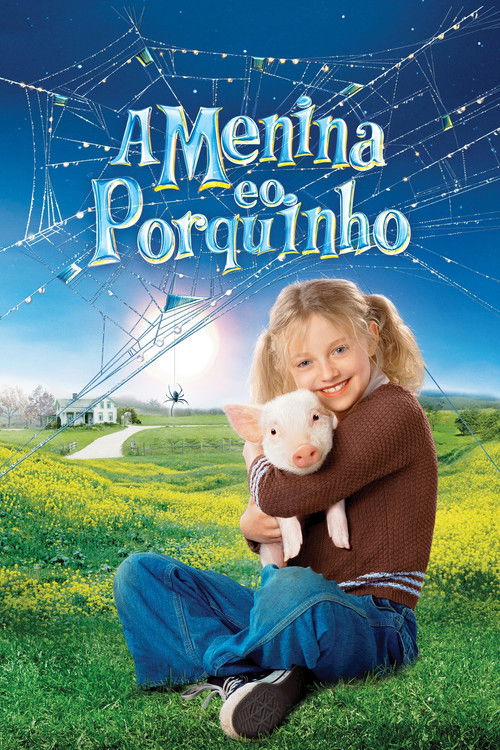 Capa de A Menina e o Porquinho