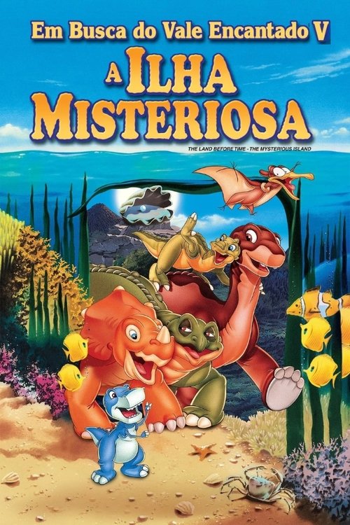 Capa de Em Busca do Vale Encantado V: A Ilha Misteriosa