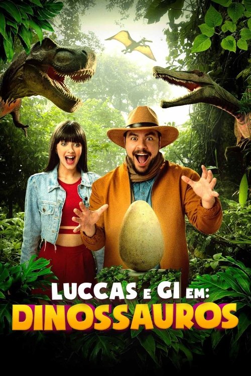 Capa de Luccas e Gi em: Dinossauros