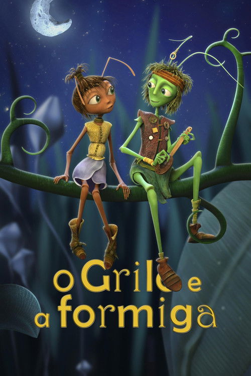 Capa de O Grilo e a Formiga