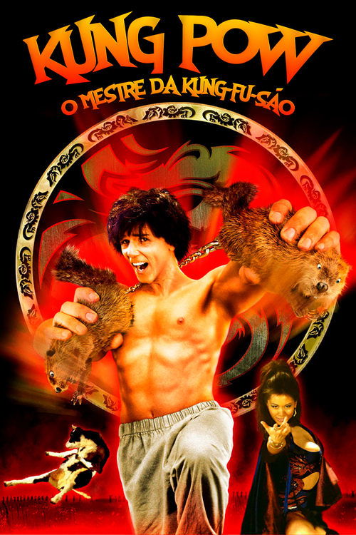 Capa de Kung Pow: O Mestre da Kung-Fu-São