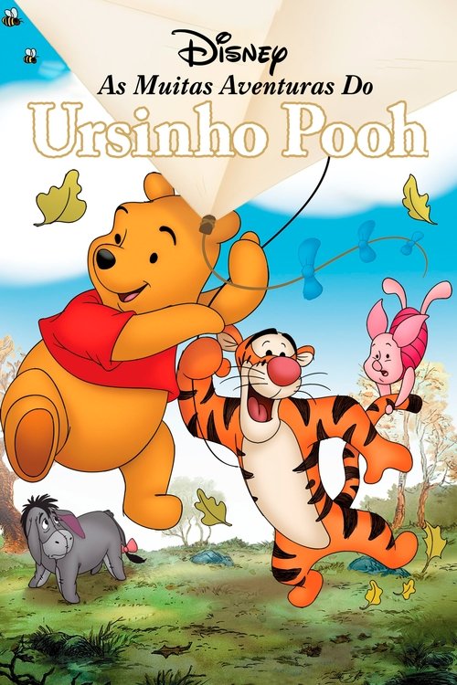 Capa de As Muitas Aventuras do Ursinho Pooh
