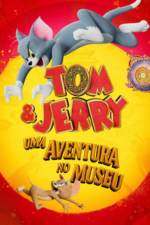 Capa de Tom e Jerry: Uma Aventura no Museu