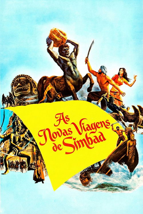 Capa de As Novas Viagens de Simbad