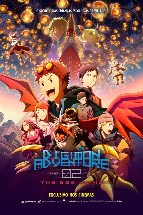 Capa de Digimon Adventure 02: O Início
