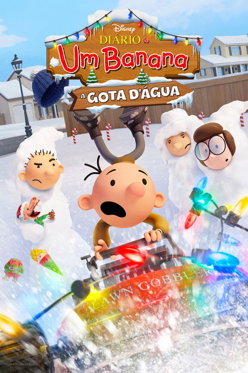 Capa de Diário de um Banana: A Gota d'Água