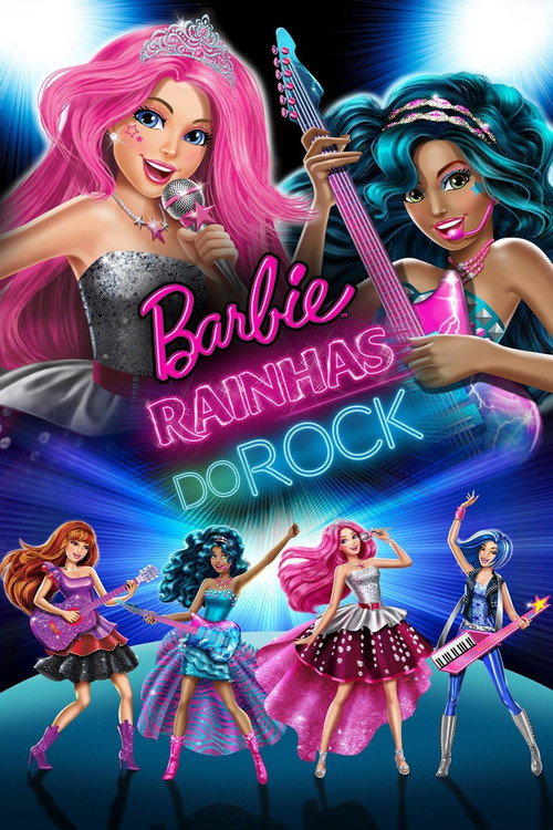 Capa de Barbie: Rainhas do Rock