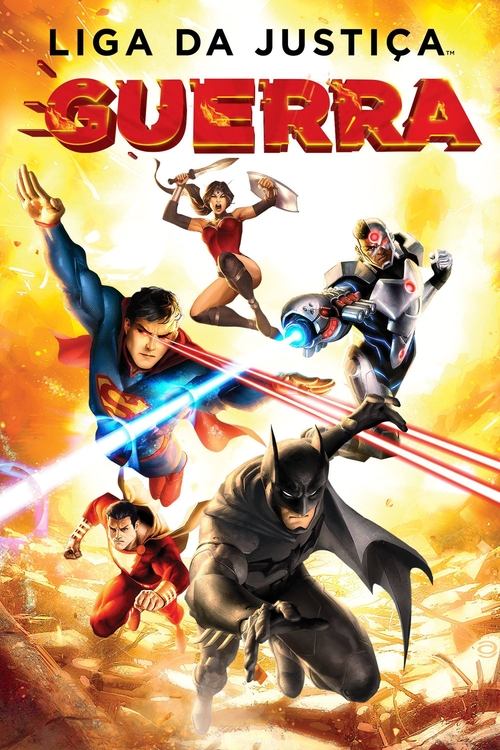 Capa de Liga da Justiça: Guerra