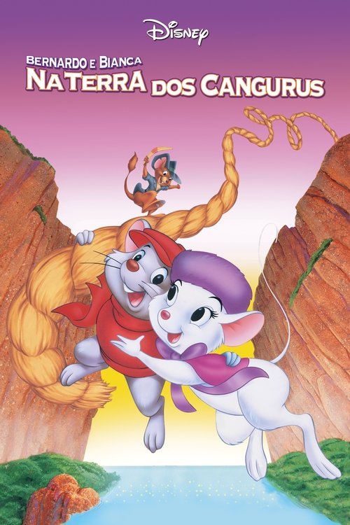 Capa de Bernardo e Bianca na Terra dos Cangurus