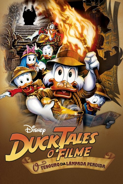 Capa de DuckTales, O Filme: O Tesouro da Lâmpada Perdida
