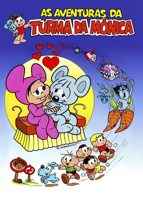 Capa de As Aventuras da Turma da Mônica