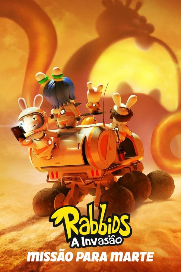 Capa de Rabbids: A Invasão - Missão Para Marte