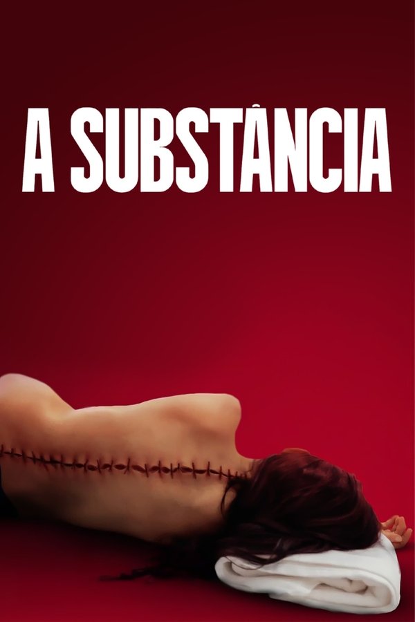Capa de A Substância 4k