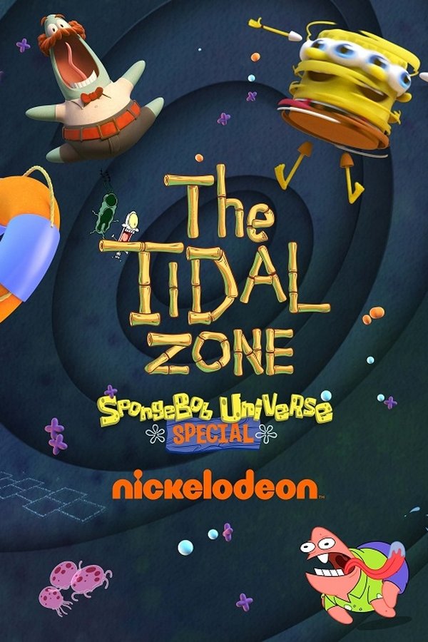 Capa de Bob Esponja Calça Quadrada apresenta: Zona das Marés