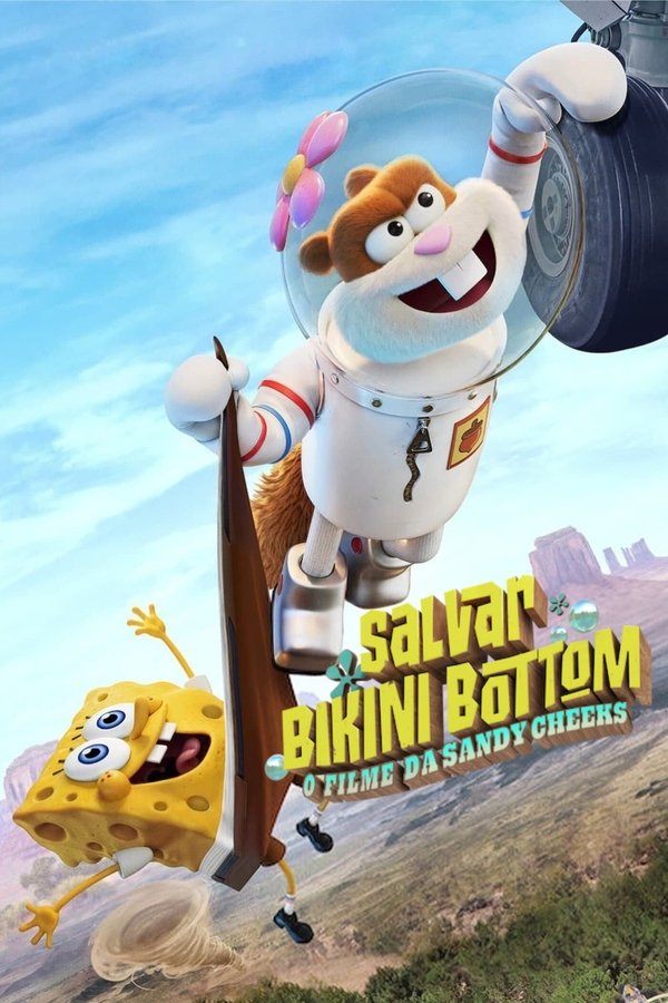 Capa de A Missão de Sandy Bochechas
