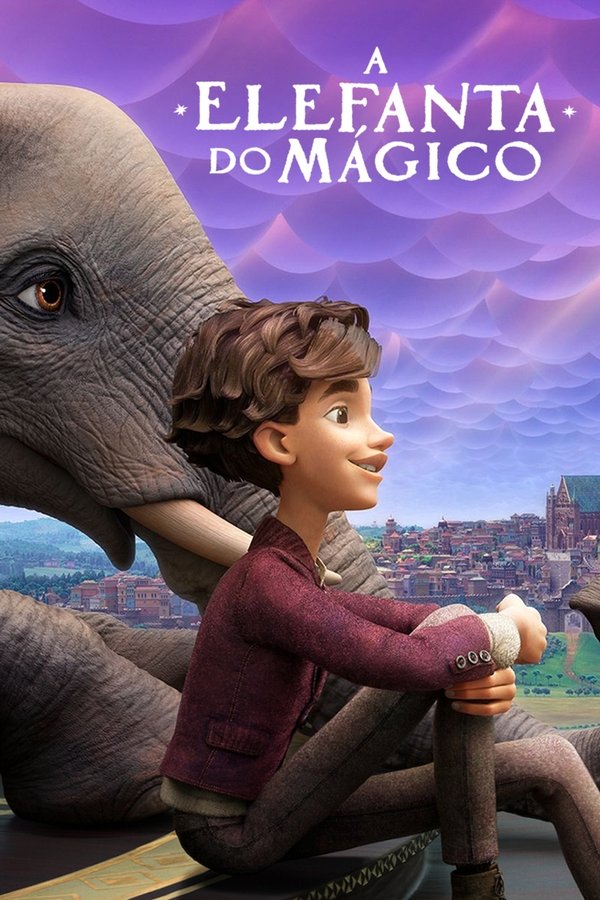Capa de A Elefanta do Mágico