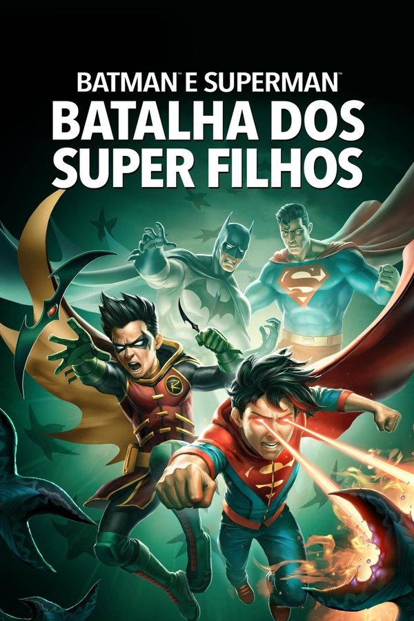 Capa de Batman e Superman: Batalha dos Super Filhos