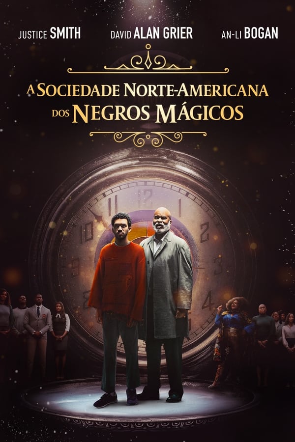 Capa de A Sociedade Norte-Americana dos Negros Mágicos